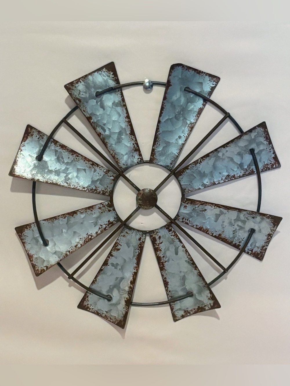 Rustic Farmhouse Windmill Wall Décor